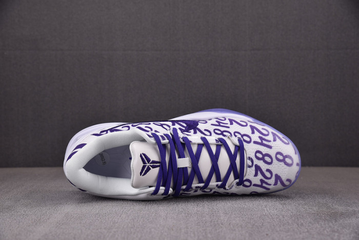 nike kobe 8 protro "white/court purple" fq3549-100