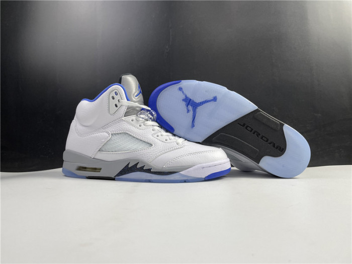 air jordan 5 retro white stealth (2021) dd0587-140