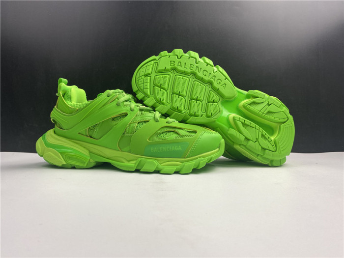 blcg track trainer  fluo green 542436 w3ab1 3801