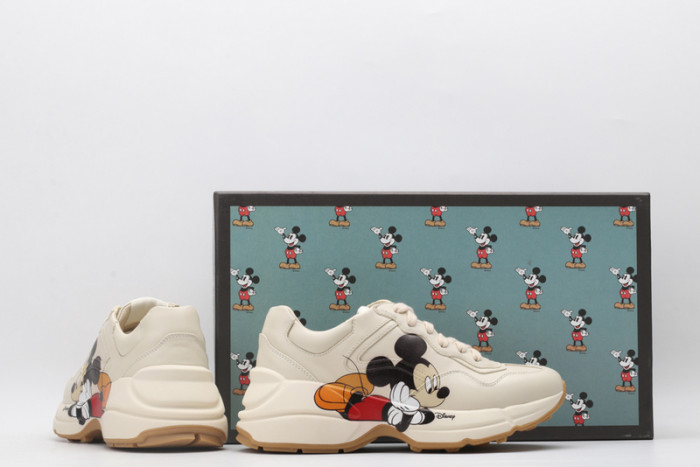 disney & gucc trainer sneaker 602049 drw00 9522