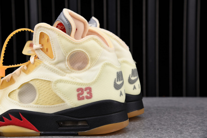 air jordan 5 retro ofw sail dh8565-100