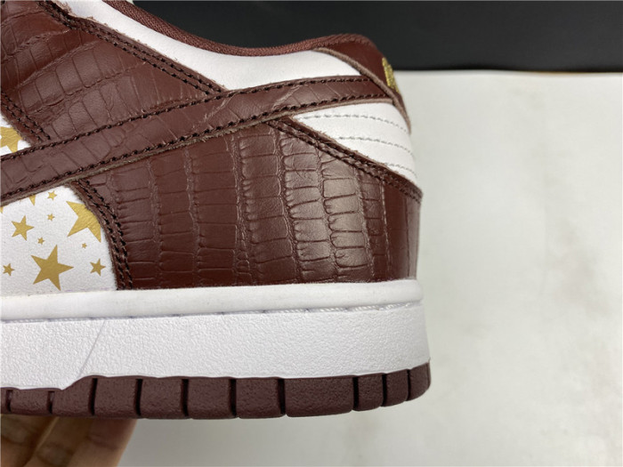 nike sb dunk low stars barkroot brown (2021)  dh3228-103