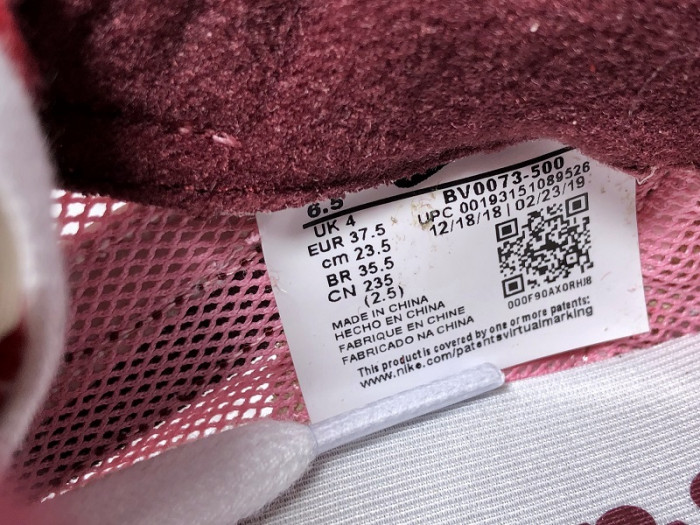 sacai x nike l0vtd waffle daybreak pink red white bv0073 500