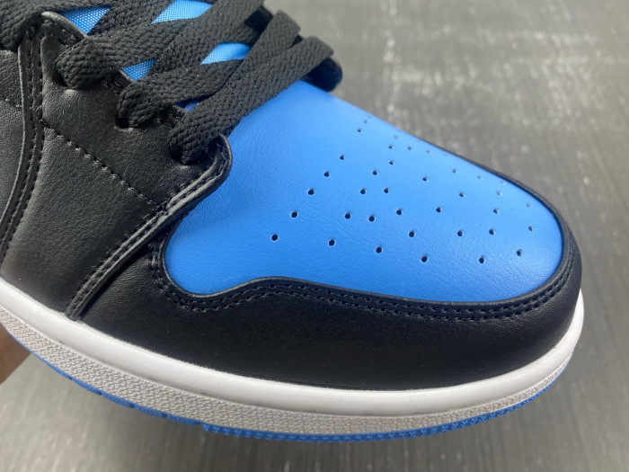 air jordan 1 low black university blue 553558-041