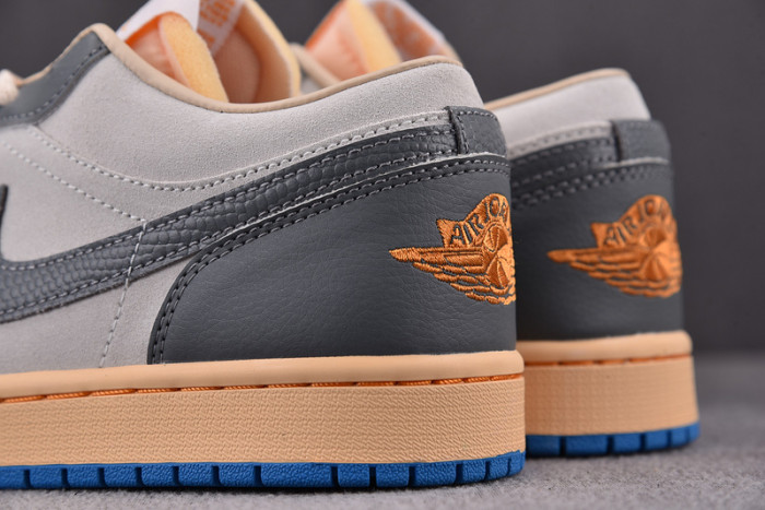 air jordan 1 low vintage unc grey - dz5376-469