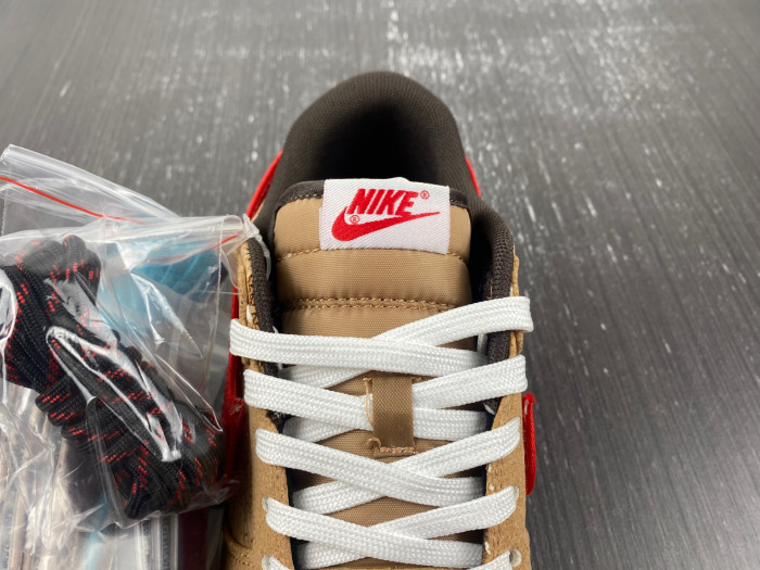 clot x nike dunk low "cork" fn0317-121