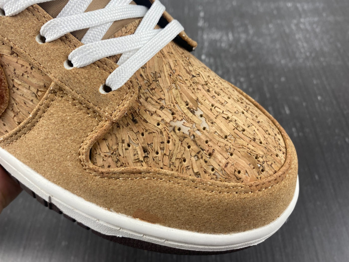 clot x nike dunk low "cork" fn0317-121
