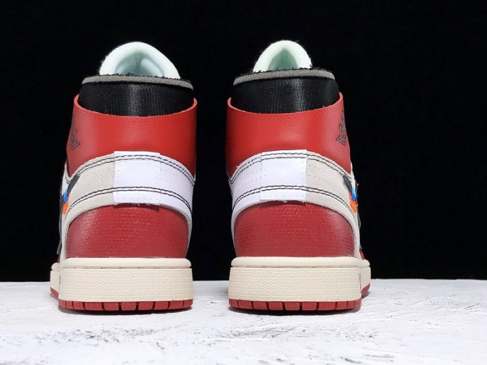 air jordan 1 retro high ofw chicago aa3834-101