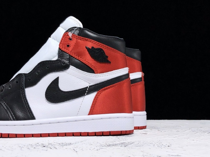 jordan 1 retro high satin black toe (w) cd0461-016