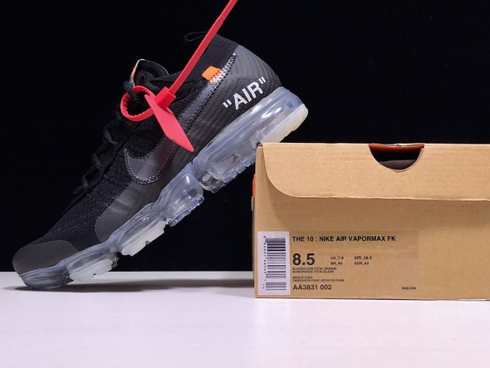 air vapormax ofw black  aa3831-002