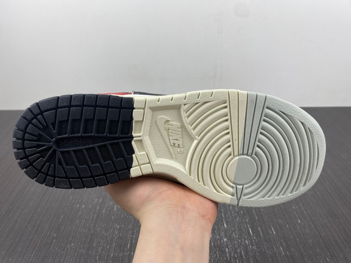 nike dunk low chicago split - dz2536-600