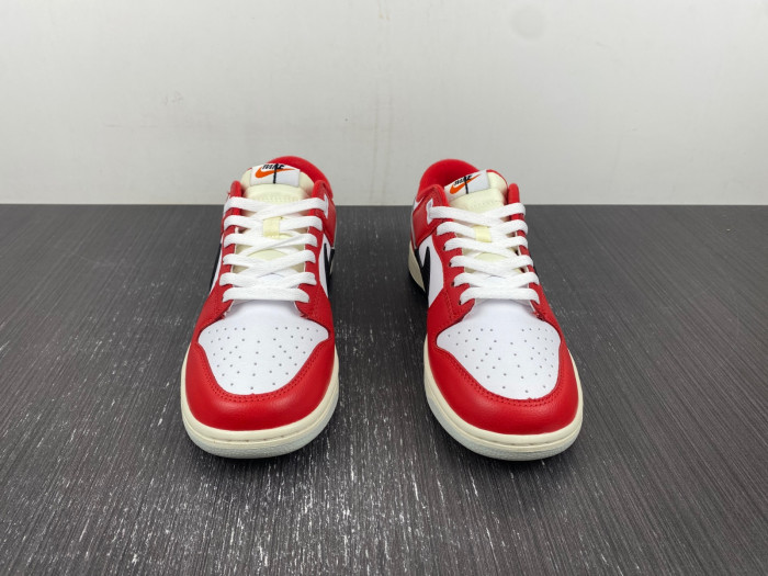 nike dunk low chicago split - dz2536-600
