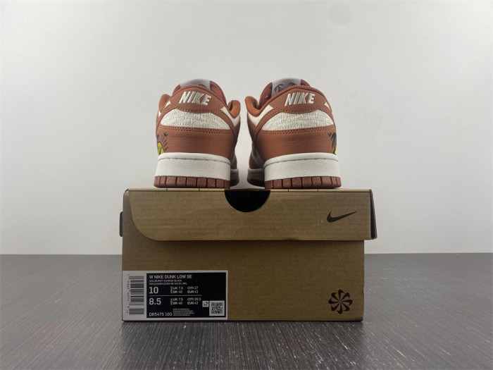nike dunk low retro sun club burn sunrise  dr5475-100