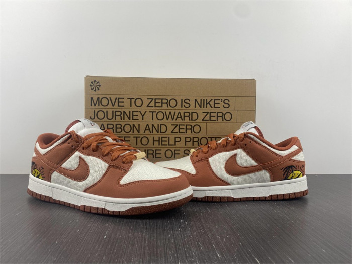 nike dunk low retro sun club burn sunrise  dr5475-100