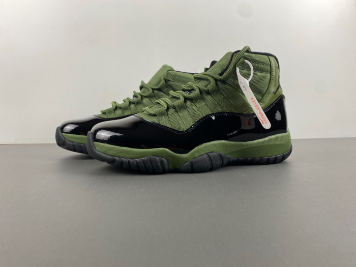 air jordan 11 “olive green” ct8012-300