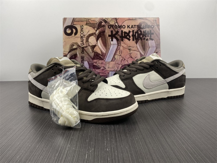 otomo katsuhiro x nike sb dunk low steamboy ost grey brown mocha lf0039-001