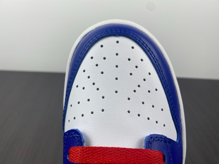 nike dunk low bright crimson game royal - cw1590-104