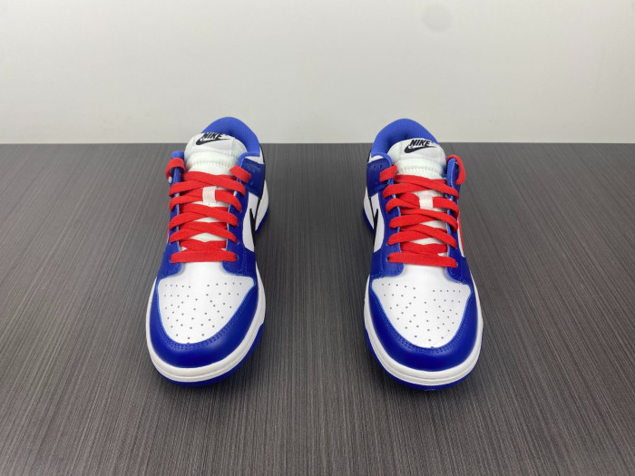 nike dunk low bright crimson game royal - cw1590-104