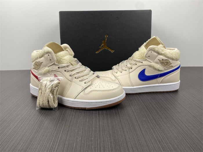 air jordan 1 mid gs "fleece" do2207-264