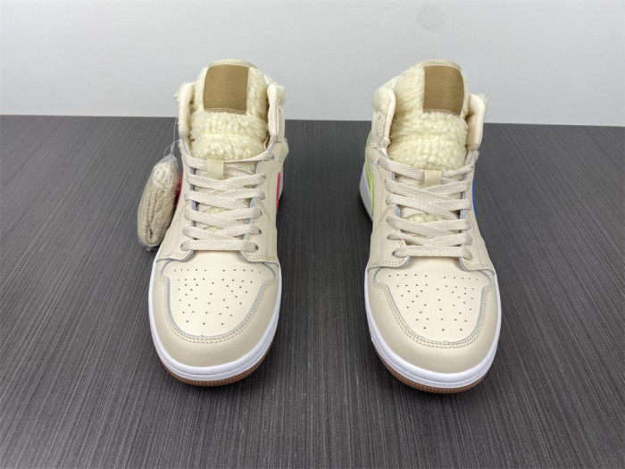 air jordan 1 mid gs "fleece" do2207-264