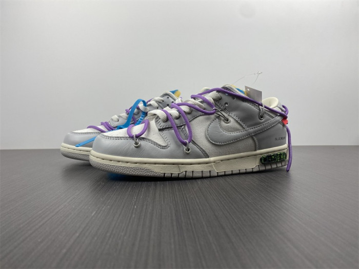 ofw x dunk low ''lot 47 of 50'' - nike - dm1602 125
