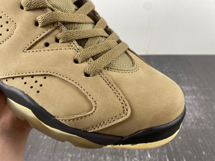 air jordan 6 gore-tex "brown kelp" fd1643-300