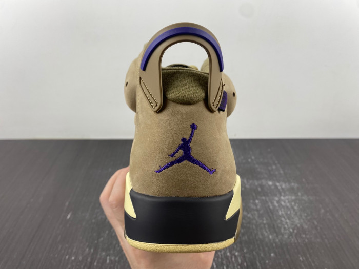 air jordan 6 gore-tex "brown kelp" fd1643-300