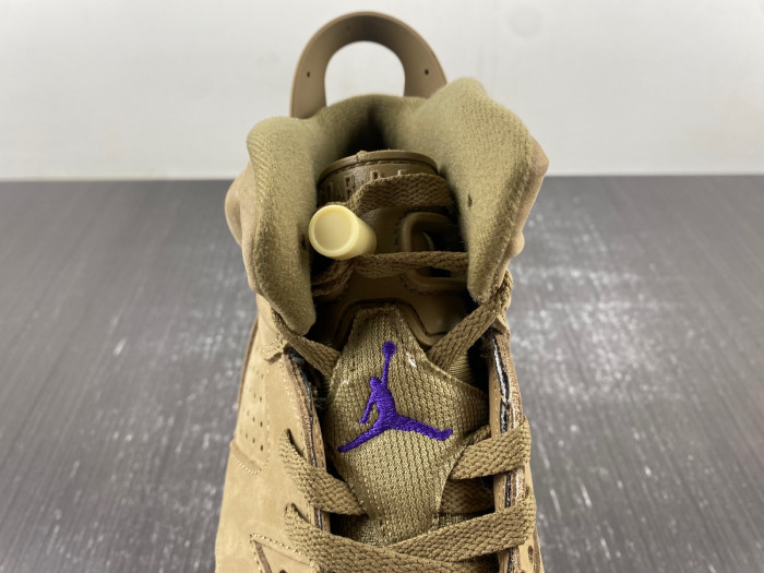 air jordan 6 gore-tex "brown kelp" fd1643-300