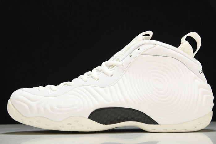 comme des garçons homme plus x nike air foamposite one ''white'' dj7952‑100