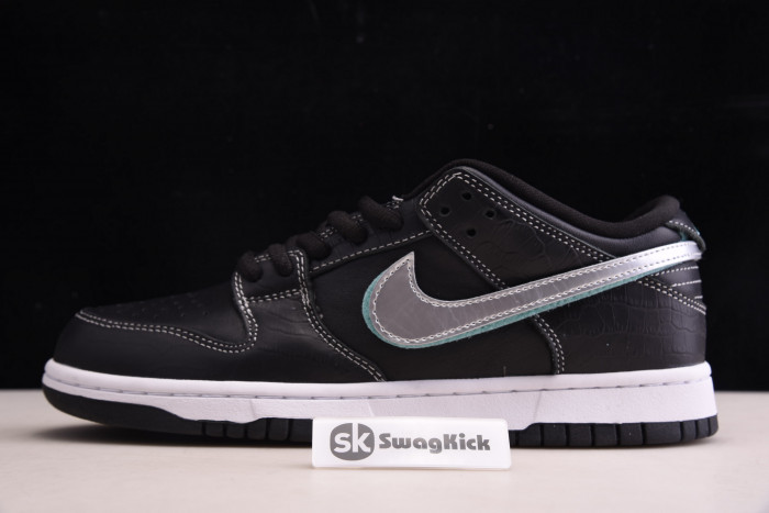 nike sb dunk low diamond S*pply co black diamond bv1310-001
