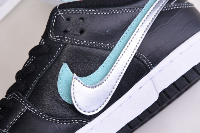 nike sb dunk low diamond S*pply co black diamond bv1310-001