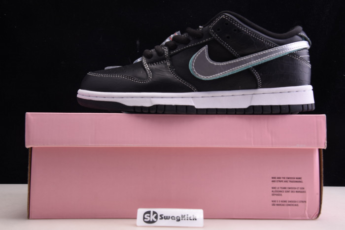 nike sb dunk low diamond S*pply co black diamond bv1310-001