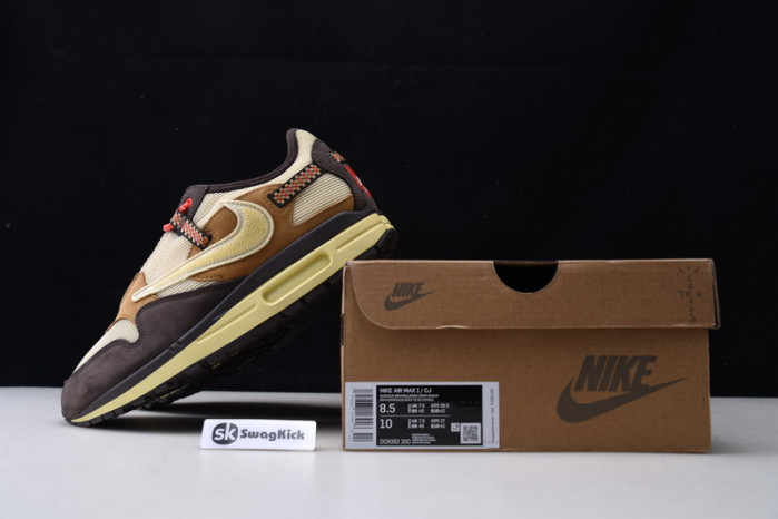 nike air max 1 travis scott cactus jack baroque brown  do9392-200