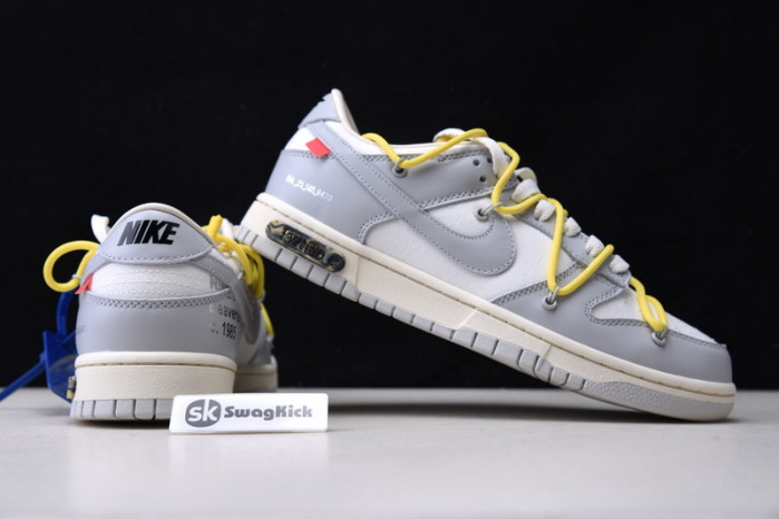 ofw x dunk low ''lot 27 of 50'' - nike - dm1602 120