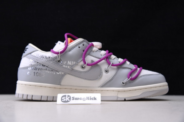 ofw x dunk low ''lot 45 of 50'' - nike - dm1602 101