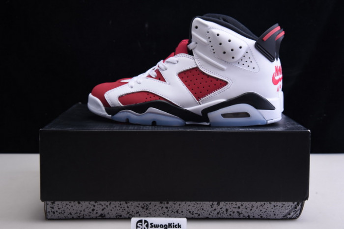 air jordan 6 retro carmine (2021) ct8529-106