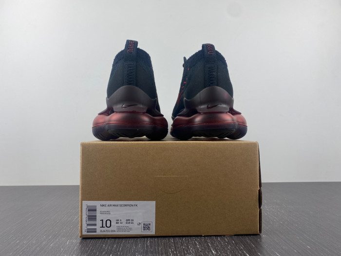 nike air max scorpion black red dj4701-004