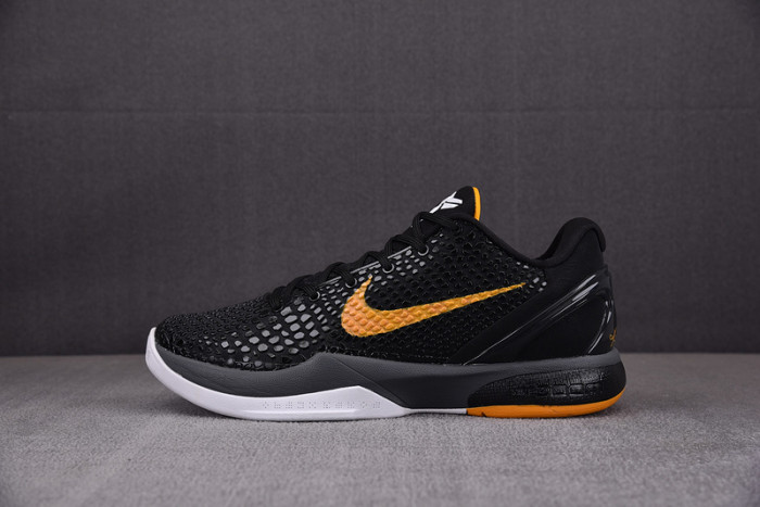 nike zoom kobe 6 ''black del sol'' 436311‑002