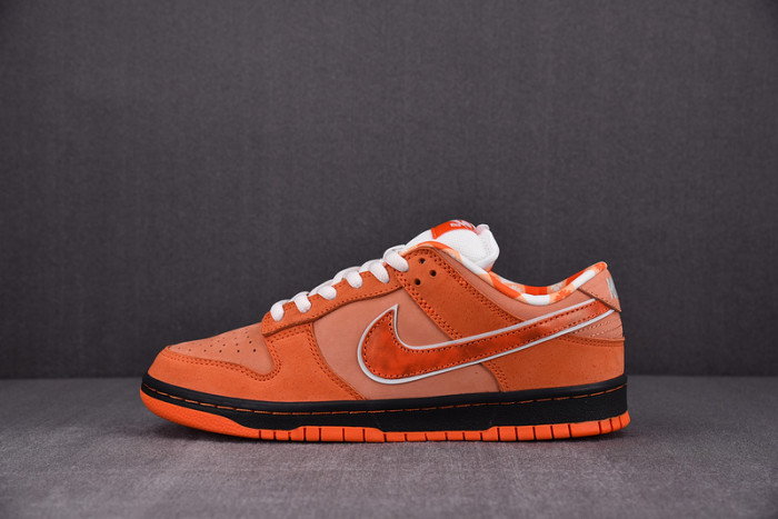 concepts x nike sb dunk low orange lobster fd8776-800