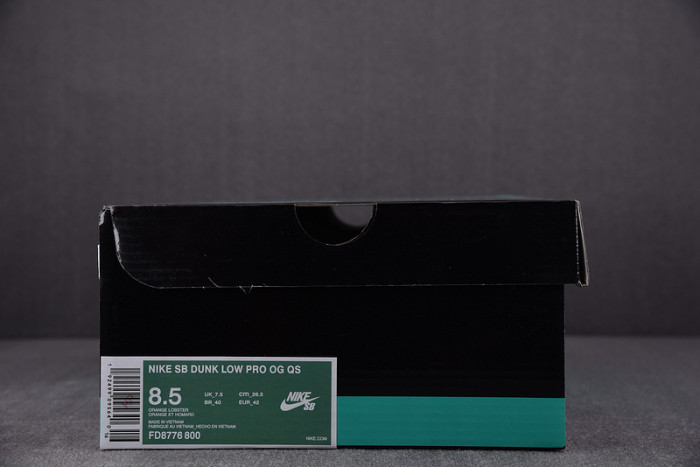 concepts x nike sb dunk low orange lobster fd8776-800