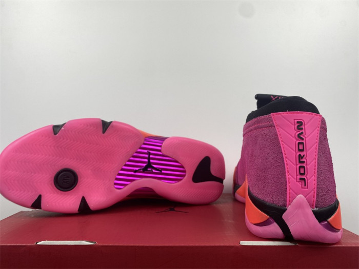jordan 14 retro low shocking pink - dh4121-600