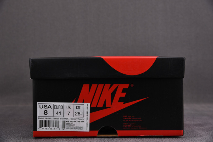 air jordan 1 retro high og “clay green” 555088-135