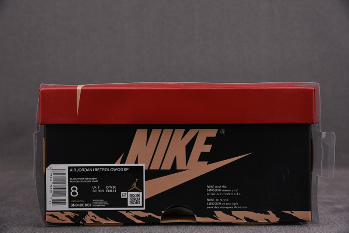 jordan 1 retro low og sp solefly - dn3400-001