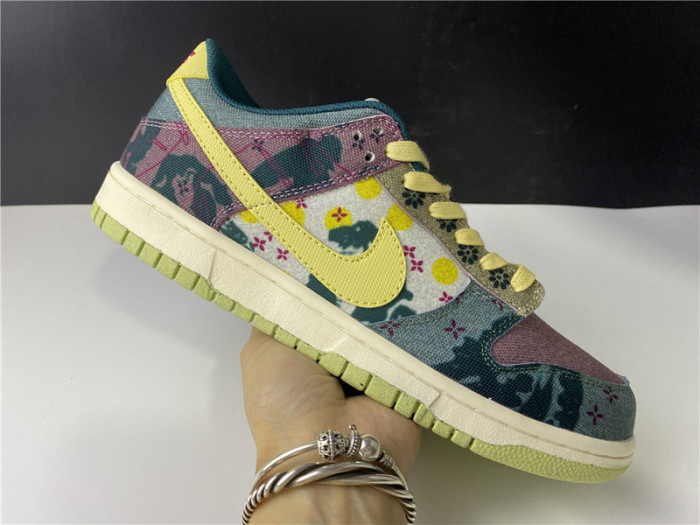 nike dunk low community garden cz9747-900