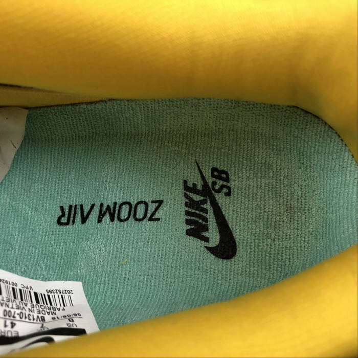 nike sb dunk low diamond S*pply co canary diamond (friends and family)  bv1310-700