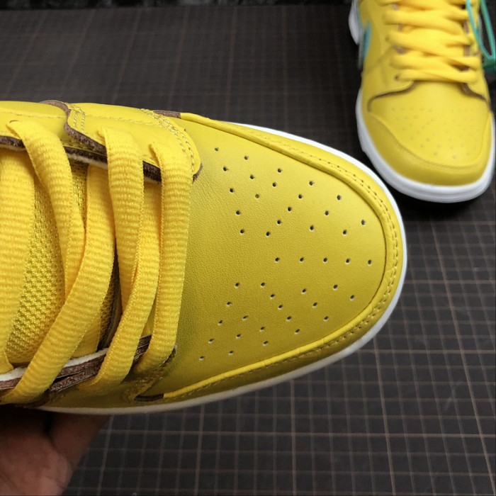 nike sb dunk low diamond S*pply co canary diamond (friends and family)  bv1310-700