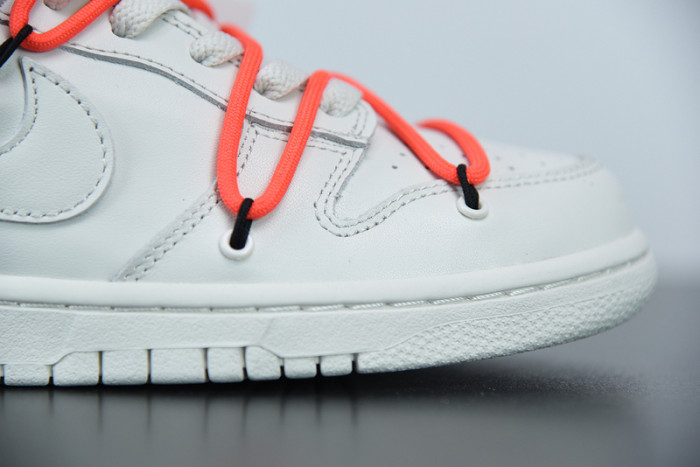 nike dunk low ofw white ct0856- 900