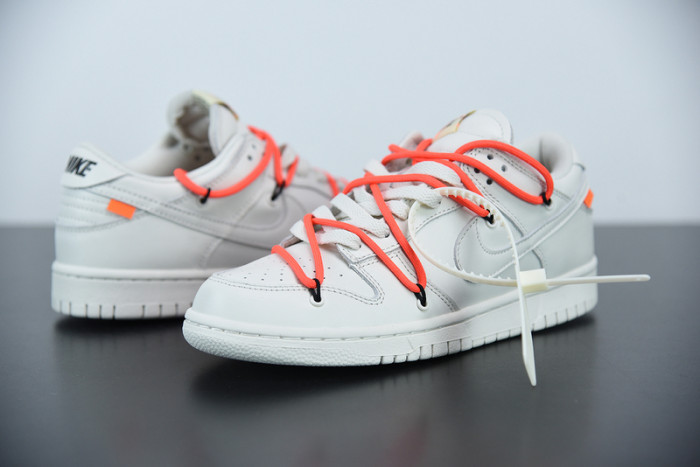 nike dunk low ofw white ct0856- 900