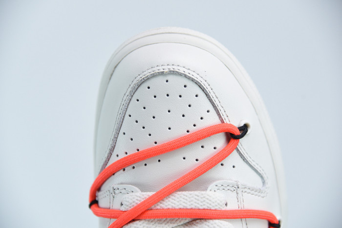 nike dunk low ofw white ct0856- 900