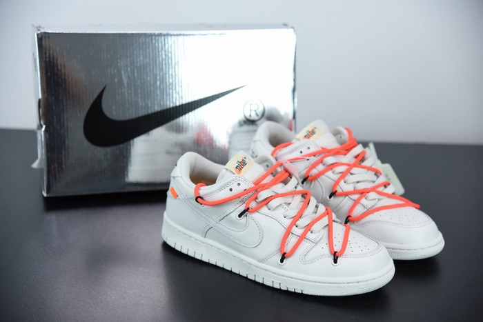 nike dunk low ofw white ct0856- 900